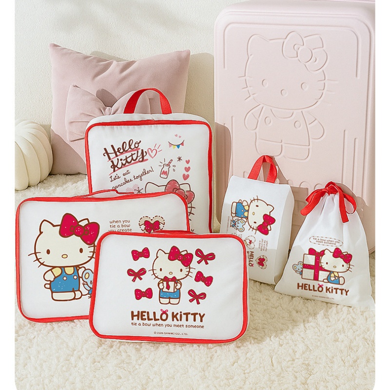 Travel Accessories In Japan - Hello Kitty opbergtas Leuke cartoon bagageverpakkingszak