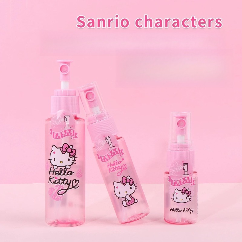 Travel Accessories In Japan - Leuke Sanrio HelloKitty spuitfles, hervulbaar, reismini,