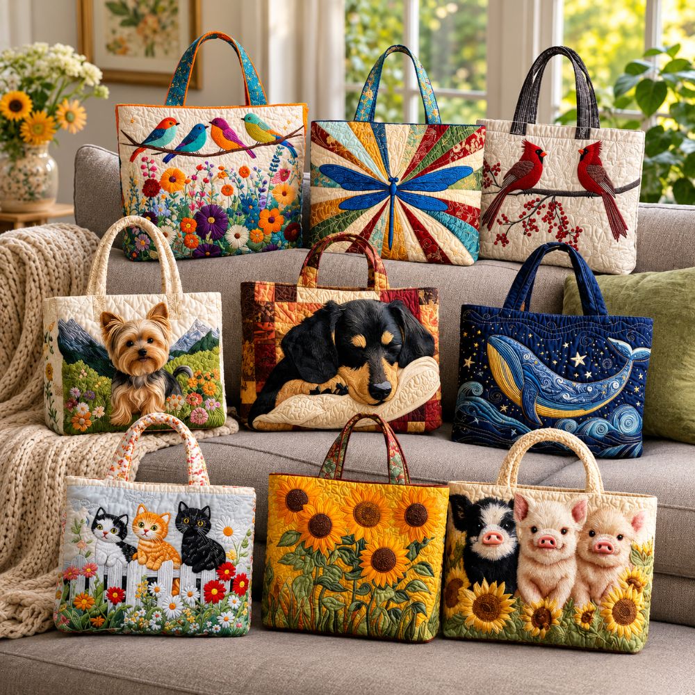 Travel Accessories Luxury - Vintage dames bedrukte draagtas realistische patronen