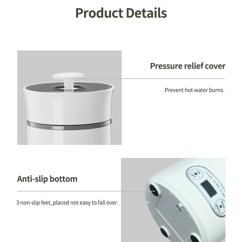 Draagbare elektrische waterkok - Portable Travel Kettle recensie en prijs