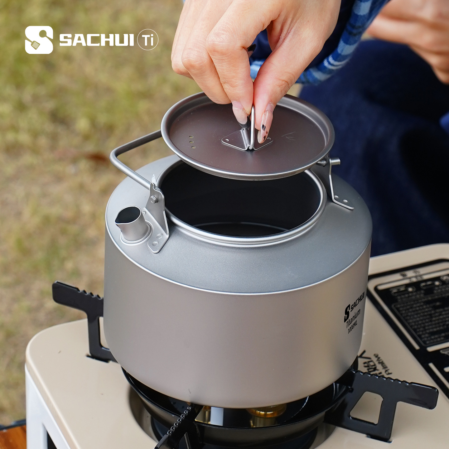 1000ML Pure Titanium Ketel Out - Portable Travel Kettle recensie en prijs
