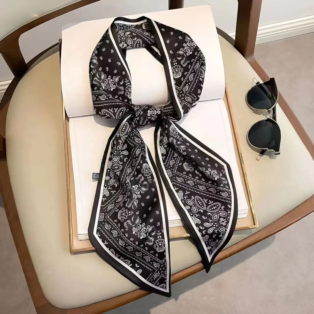 Design Print Skinny Sjaal Plai - Travel Accessories Luxury recensie en prijs