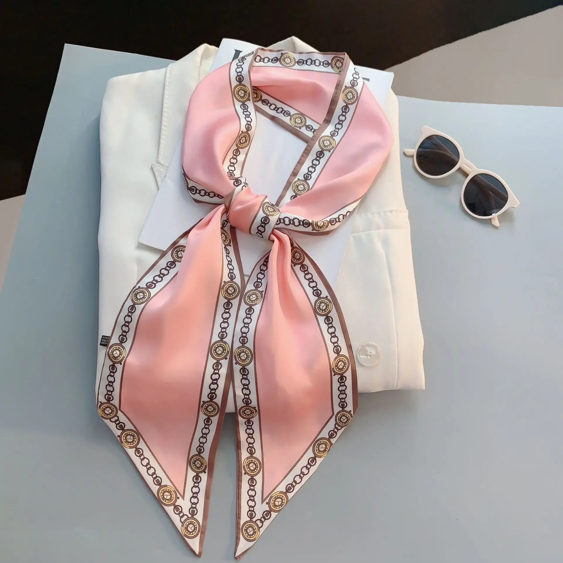 Design Print Skinny Sjaal Plai - Travel Accessories Luxury recensie en prijs
