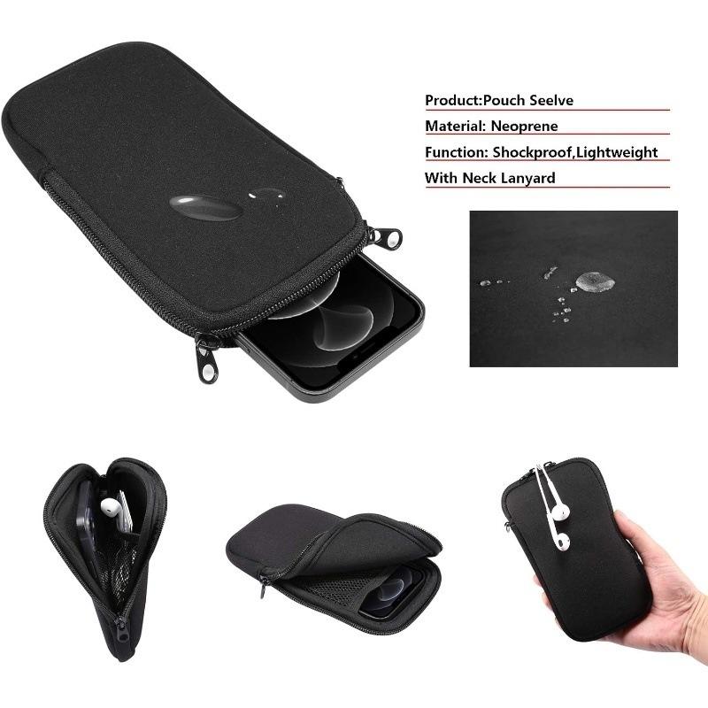 Neopreen Telefoonhoes met Rits - Travel Accessories Pouch recensie en prijs