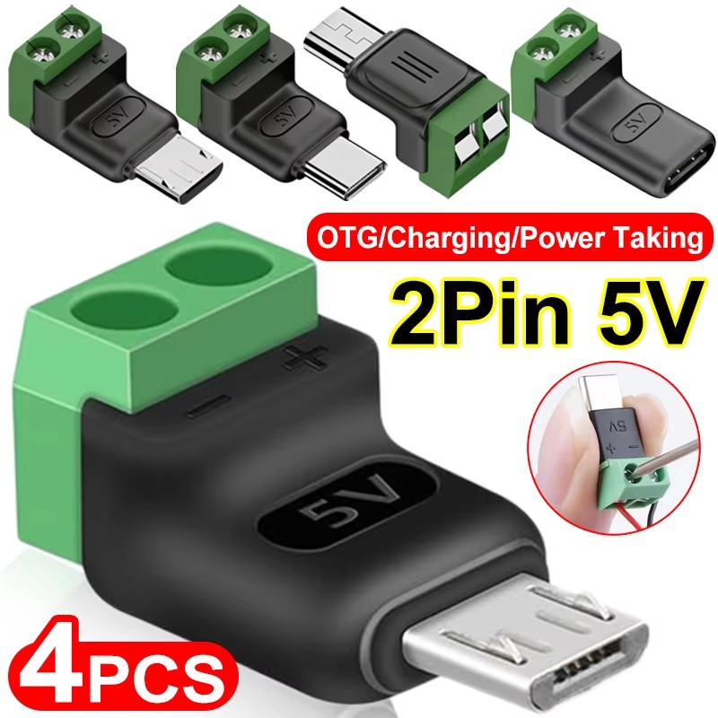 1-4 Stuks 5V Crimp Terminal Bl - Travel Plug Type C recensie en prijs