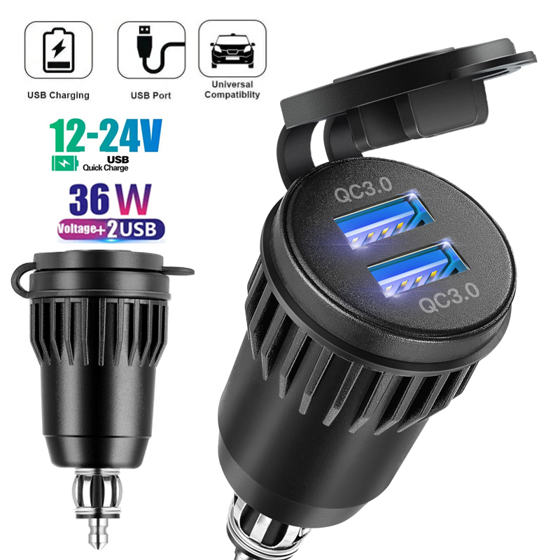Snellaadadapter Motorfiets Qc  - Travel Plug Type C recensie en prijs