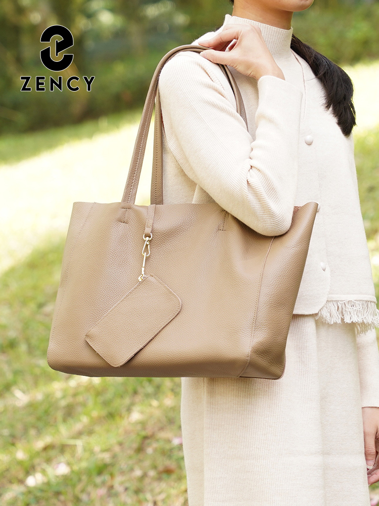 Zency Echt Lederen Grote Tote  - Travel Accessories Luxury recensie en prijs