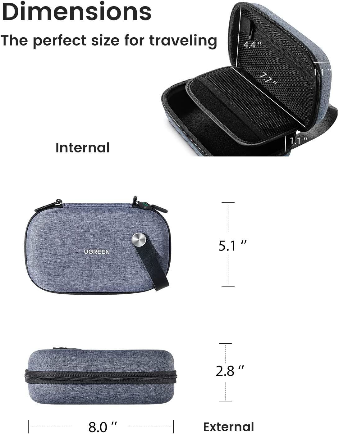 UGREEN Electronics Reisorganis - Travel Z recensie en prijs