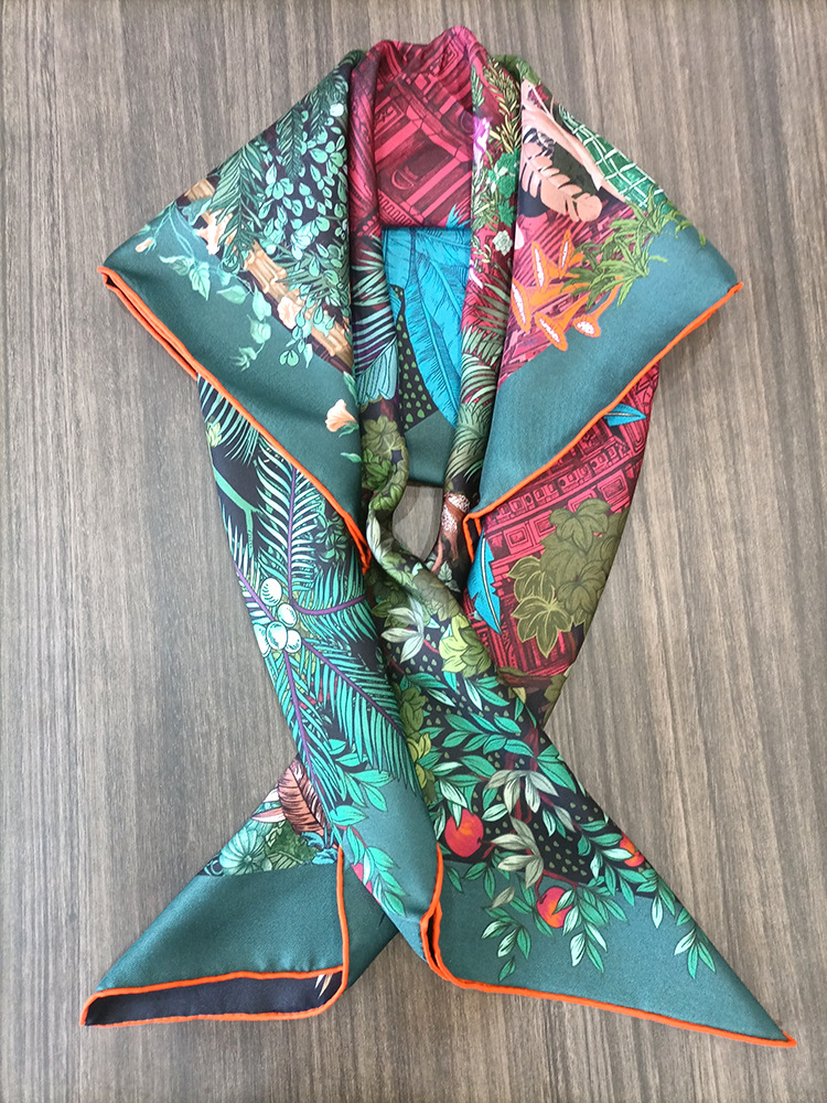 Zijden Sjaal 90CM Vrouwen Hand - Travel Accessories Luxury recensie en prijs
