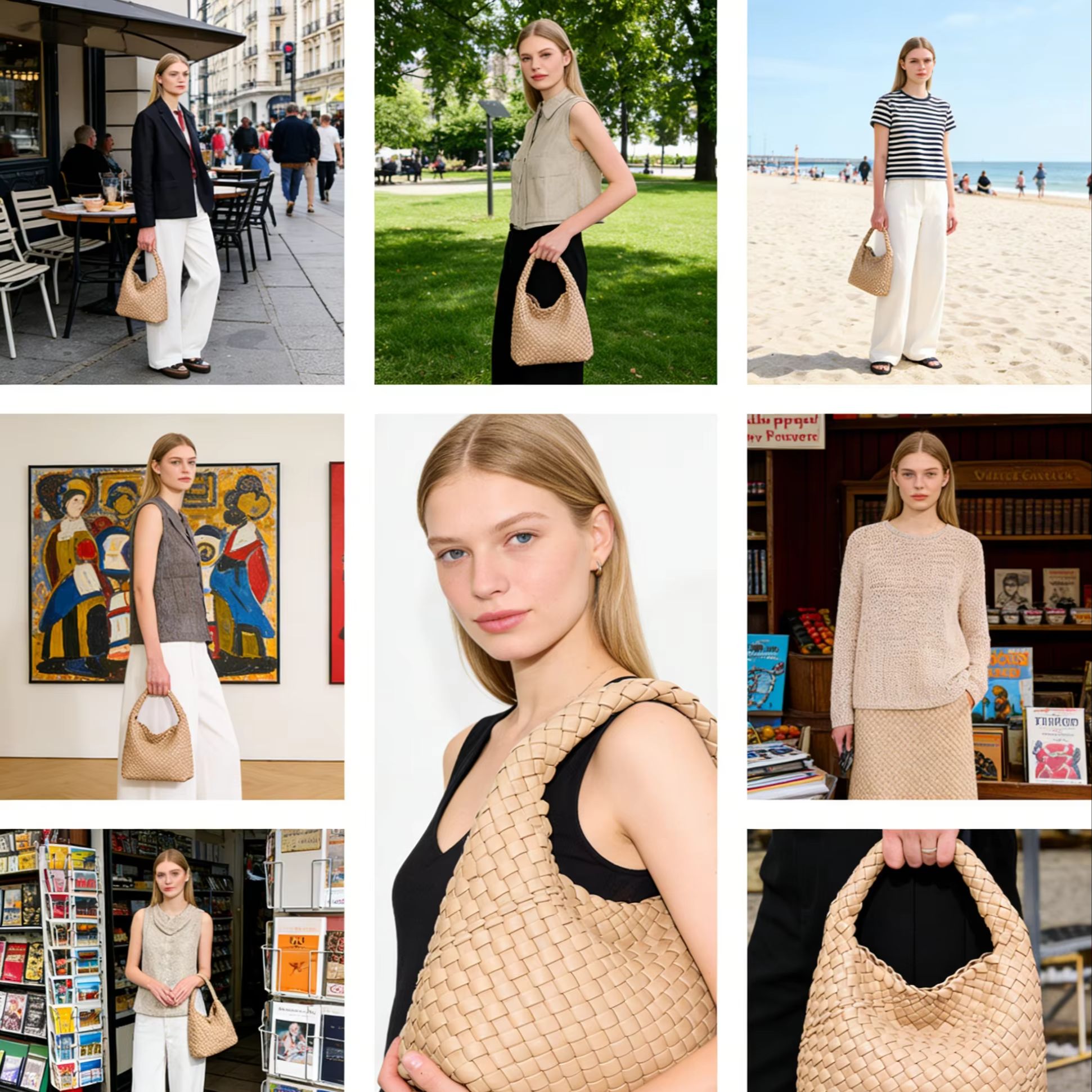 Dames geweven draagtas Luxe de - Travel Accessories Luxury recensie en prijs