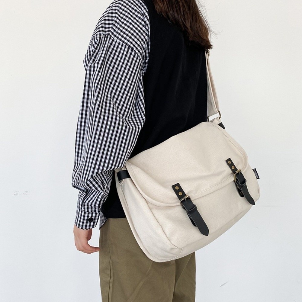 Vintage schoudertas in koppels - Travel Accessories In Japan recensie en prijs