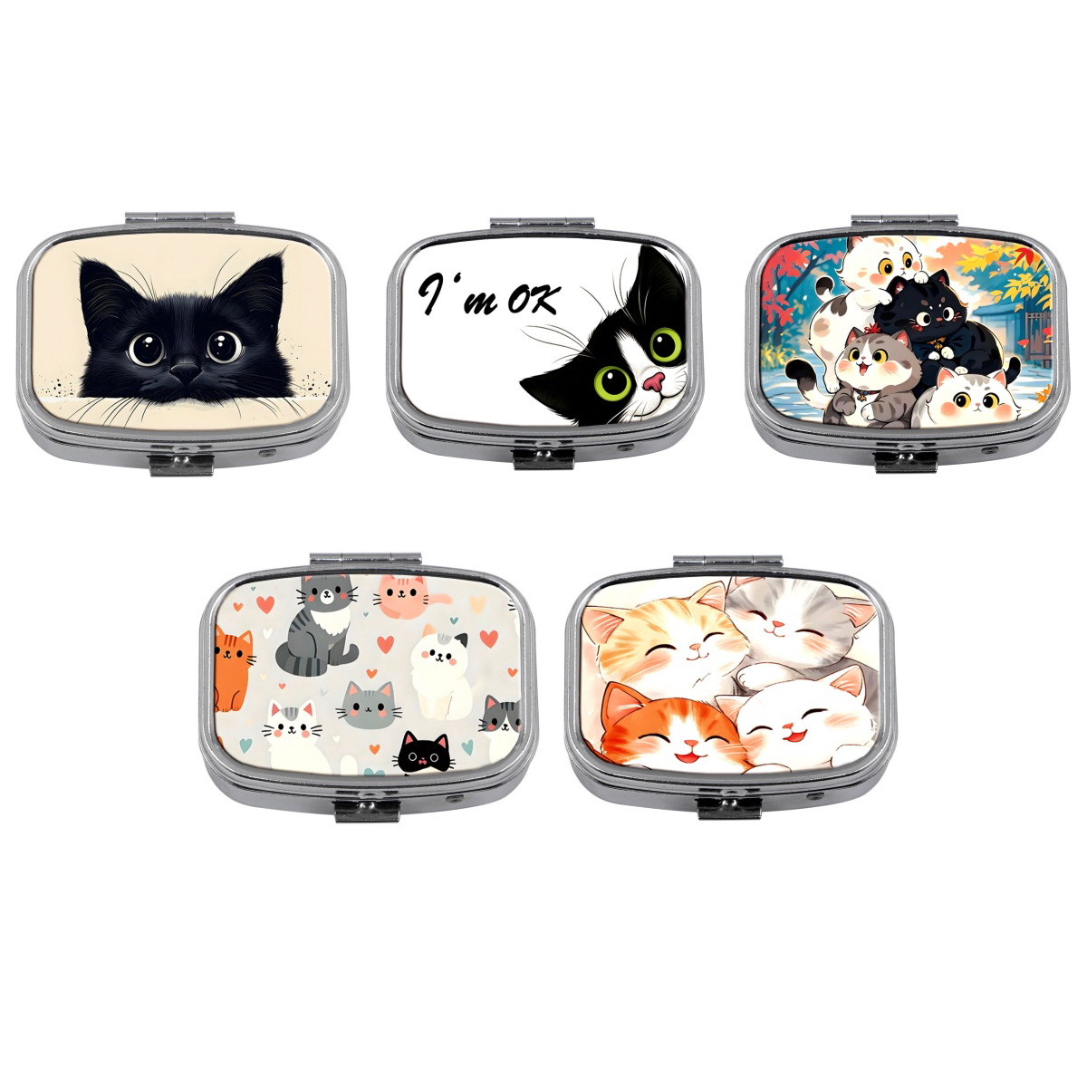 Leuke Kat Pillendoosje 2 Compa - Travel Accessories In Japan recensie en prijs