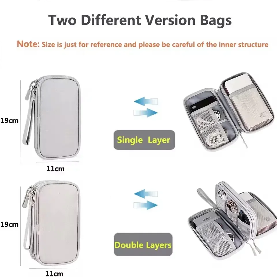 Reiskabeltas Draagbare Digital - Travel Accessories Pouch recensie en prijs