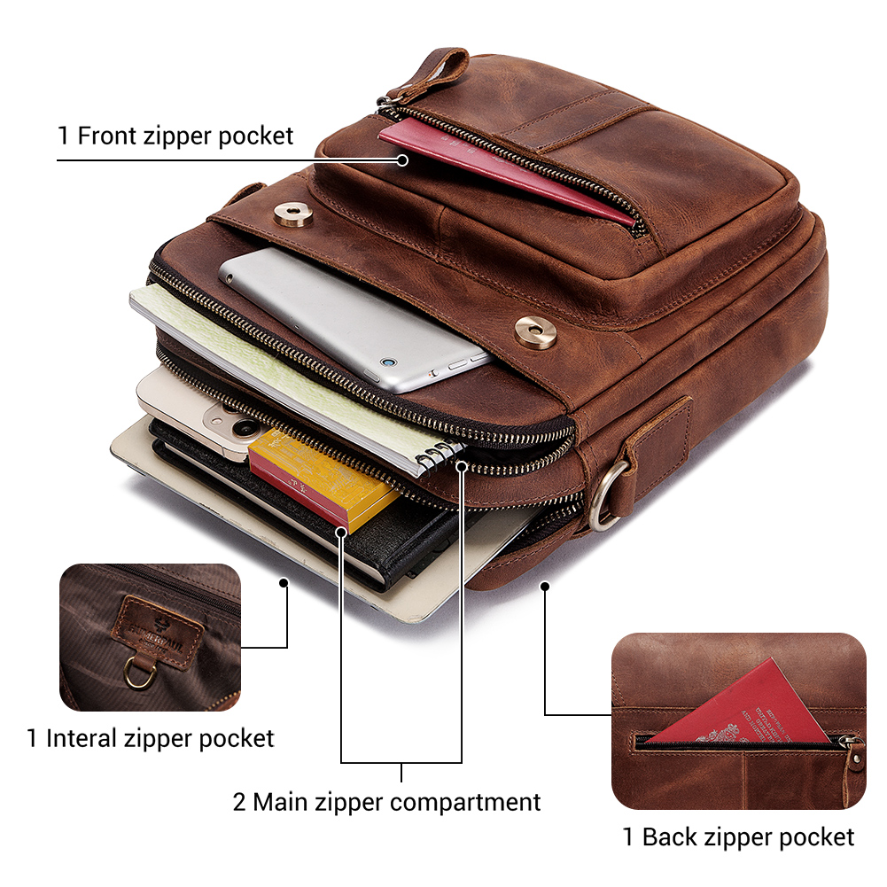 HUMERPAUL lederen herenschoude - Travel Accessories Luxury recensie en prijs