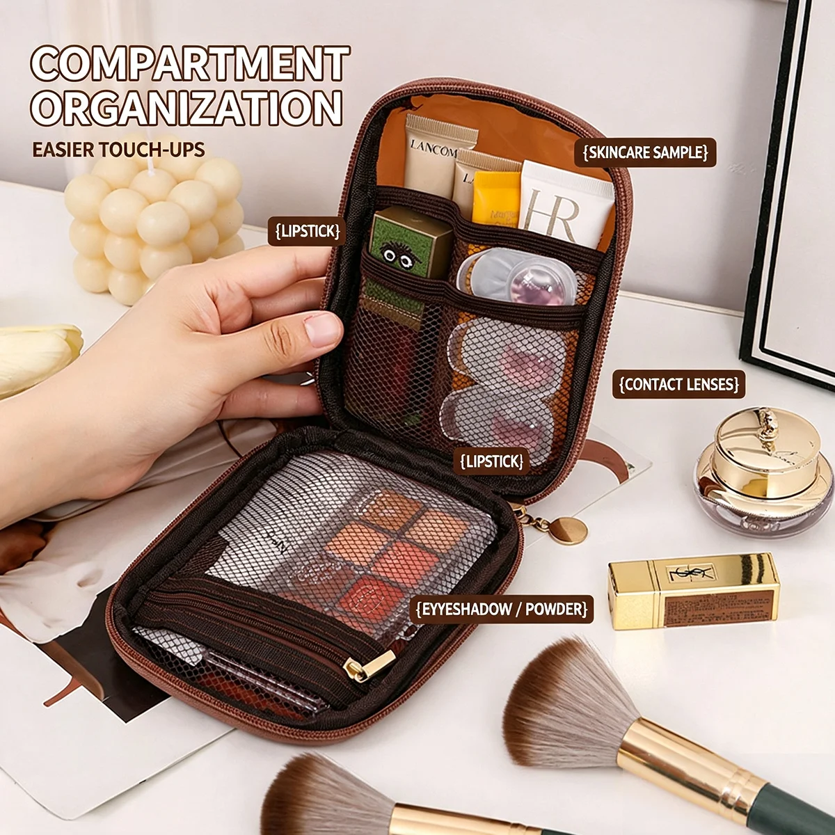 Transparante draagbare cosmeti - Travel Z recensie en prijs