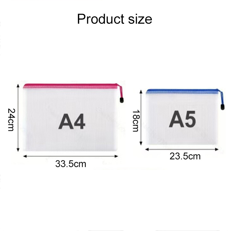 5/20PCS A4/A5 Mesh Ritszakjes  - Travel Z recensie en prijs
