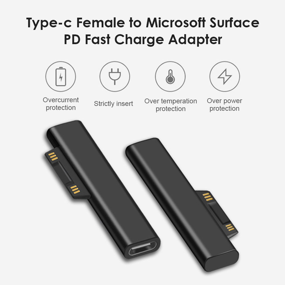 Voor Microsoft Surface Pro X 8 - Travel Plug Type C recensie en prijs