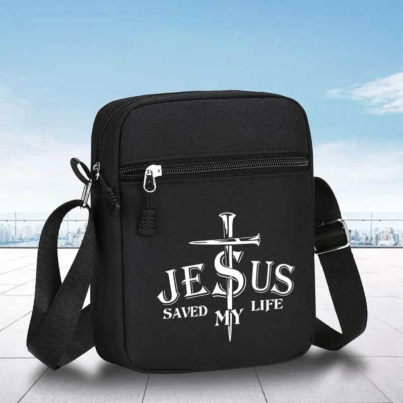 Jesus Saves My Life Crossbody- - Travel Accessories Pouch recensie en prijs