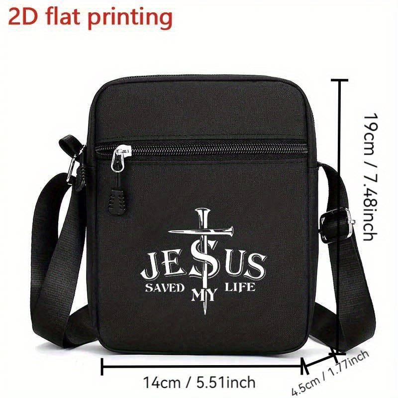 Jesus Saves My Life Crossbody- - Travel Accessories Pouch recensie en prijs