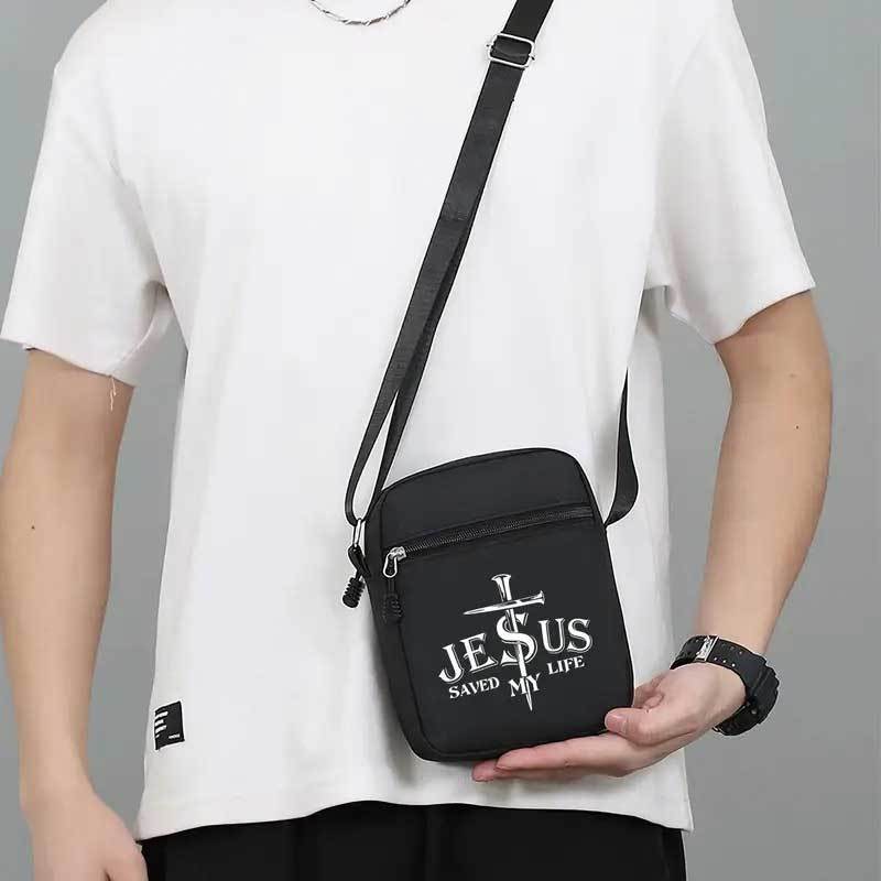 Jesus Saves My Life Crossbody- - Travel Accessories Pouch recensie en prijs